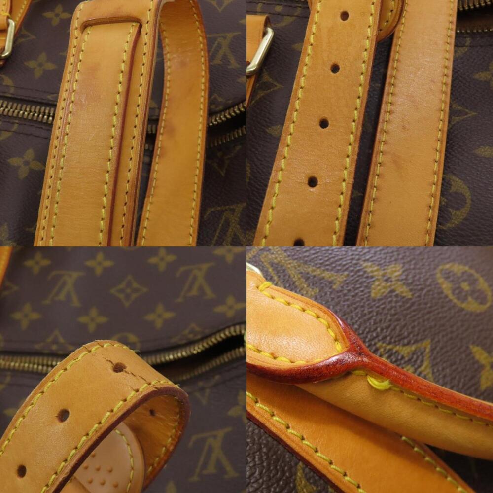 LOUIS VUITTON Brown Monogram Canvas Keepall 50 Boston Bag - Picture 8 of 11